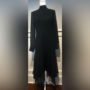 DKNY Black Long Sleeve Dress